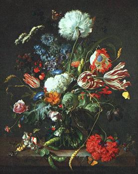 讓 達維德玆 德 希姆 Vase of Flowers